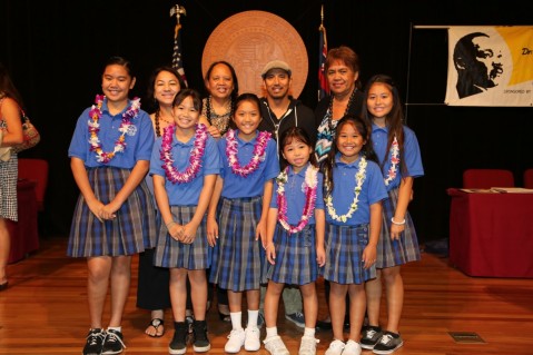 OLGC  School, Martin Luther King Jr. Poetry Contest Winners